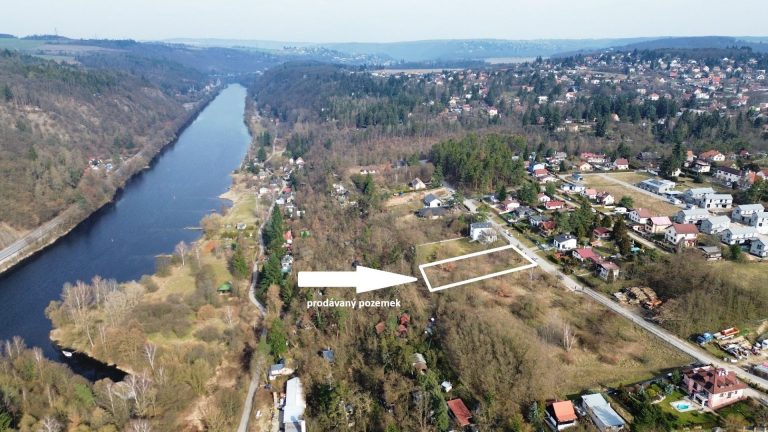 Stavební pozemek na výstavbu RD, Hradištko- Rajchardov, ulice Naděje, 1.653 m2